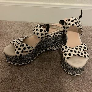Free people platform wedges